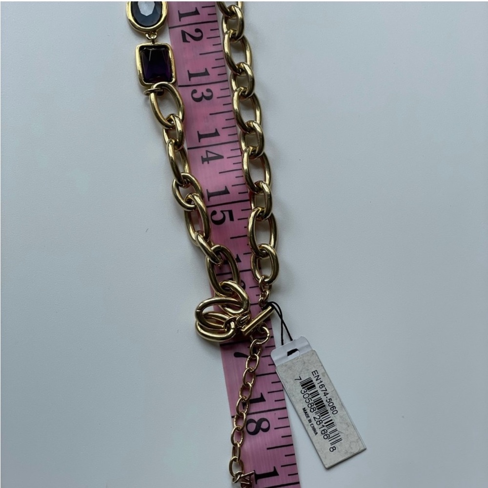 Nwot Allen Schwartz Glass View 4